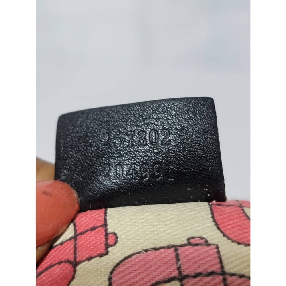 Authentic Gucci GG Nylon Canvas Tote Bag Black - Picture 3 of 14